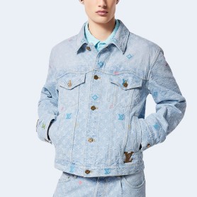 루이비통 모노그램 데님 재킷 1AFPTF