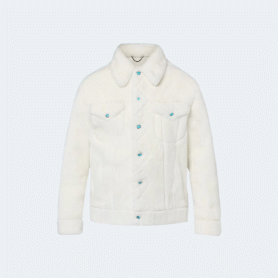 루이비통 밍크 트러커 재킷 1AFXB8