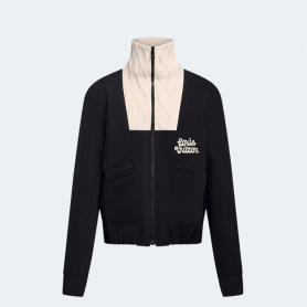 루이비통 니티드 칼라 엠브로이더드 테크니컬 블루종 1AFPU6