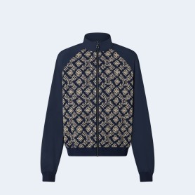 루이비통 테크니컬 코튼 지퍼 트랙탑