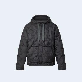 루이비통 모노그램 퀄티드 후드 자켓