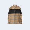 버버리 스트라이프 포켓 체크 자켓