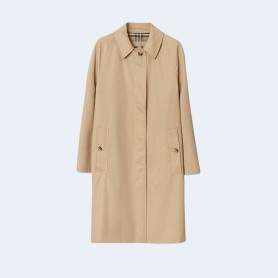 버버리 캠든 헤리티지 카 코트 허니