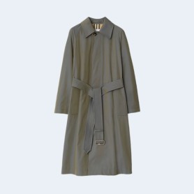 버버리 롱 코튼 카 코트