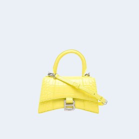 발렌시아가 XS 아워글래스 탑 핸들백