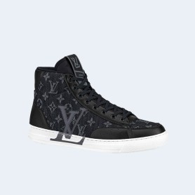 루이비통 찰리 하이탑 스니커즈 블랙