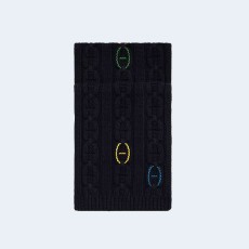 에르메스 TRI-Maillon details cuir 머플러