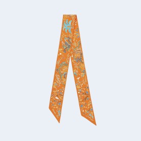 에르메스 Isola Di Primavera 트윌리 펌킨
