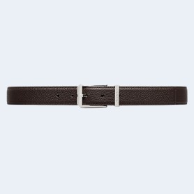 구찌 직사각형 버클 벨트 브라운 30mm