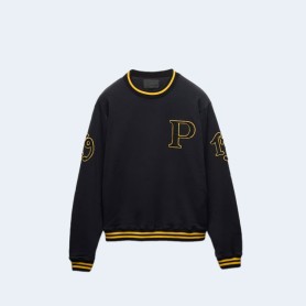 프라다 코튼 플리스 스웨트셔츠