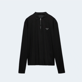 프라다 피케 리나일론 폴로셔츠 롱 슬리브