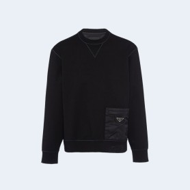 프라다 패브릭 테크니컬 맨투맨