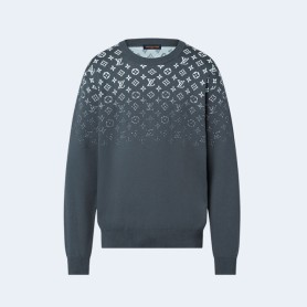 루이비통 그라디언트 코튼 크루넥 맨투맨 1AFAPQ