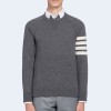 톰브라운 프렌치 캐시미어 크루넥 스웨터