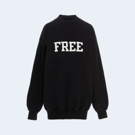 발렌시아가 프리 크루넥 스웨트셔츠