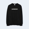 버버리 로고 코튼 스웨트셔츠
