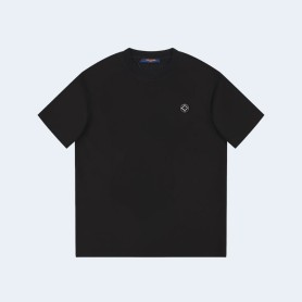 루이비통 오가닉 코튼 티셔츠 블랙