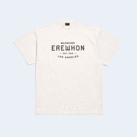 발렌시아가 x Erewhon 오버사이즈 로스 앤젤레스 티셔츠 화이트