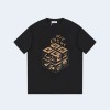지방시 큐브 겟 골드 티셔츠 블랙