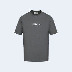 메종 마르지엘라 탑스 썬머 그레이 티셔츠