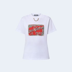 루이비통 트래블 스탬프 티셔츠 1AFN08