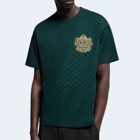 루이비통 시그니처 패치 코튼 티셔츠 그린