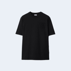 버버리 B 쉴드 코튼 티셔츠