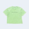 아크네 스튜디오 빈티지워싱 로고 티셔츠 2color (green) (khaki)