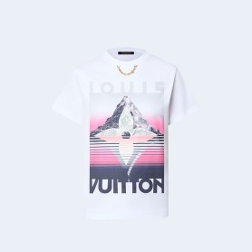 루이비통 모노그램 플라워 마운틴 티셔츠 1AGDJZ