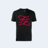 펜디 로고 프린트 반팔 티셔츠
