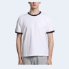 톰브라운 클래식 포플린 링거 티셔츠 3COLOR (WHITE) (BLACK) (GRAY)