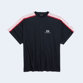 발렌시아가 유니티 스포츠 아이콘 오버사이즈 티셔츠 2COLOR (BLACK) (WHITE)