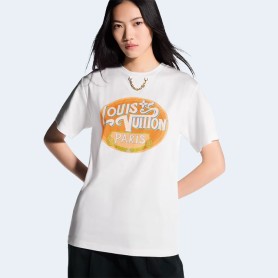 루이비통 파리 트래블 스탬프 티셔츠