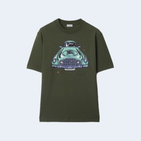 버버리 CAR 프린팅 코튼 티셔츠 2COLOR (KHAKI,WHITE)