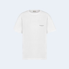 디올 꾸띄르 캐주얼 핏 테리 코튼 티셔츠 2COLOR(BLUE,WHITE)
