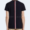 톰브라운 백 3-바 스트라이프 반팔 티셔츠 네이비