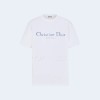 디올 Christian Dior Couture 캐주얼 핏 화이트 코튼 티셔츠