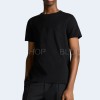 디올 아이콘 캐주얼 핏 코튼 저지 티셔츠 블랙