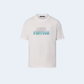 루이비통 엠브로이더드 비즈 코튼 티셔츠 1ABJMV