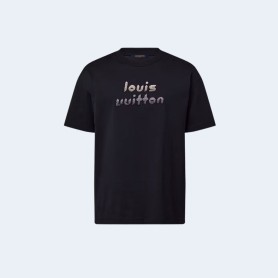 루이비통 엠브로이더드 비즈 코튼 티셔츠 1ABYKR