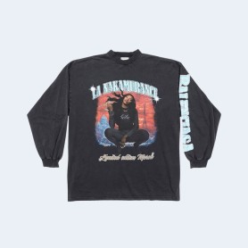 발렌시아가 x 아야 나카무라 오버사이즈 티셔츠